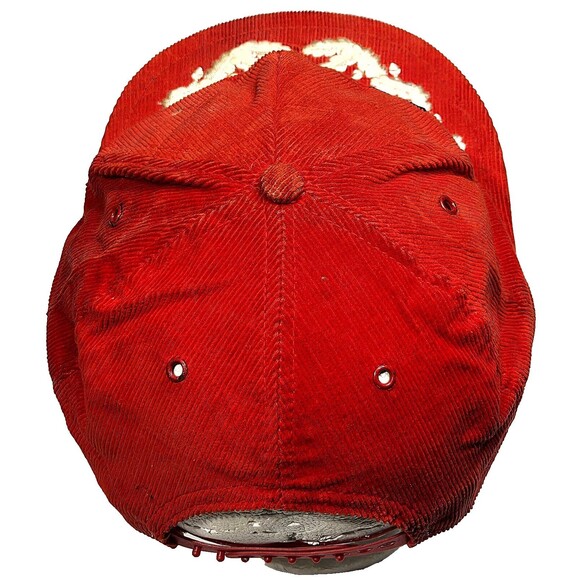 VTG Motorcraft Racing Snapback Corduroy Trucker Hat Rope Embroidered Laurel Ford - Picture 7 of 9